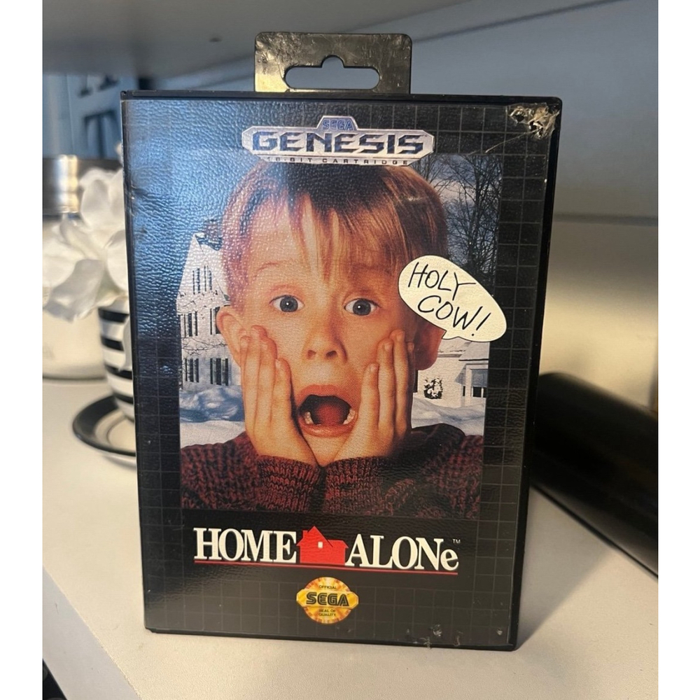 Home Alone (Sega Genesis, 1992) Complete In Box Video Game